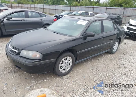 2002 Chevrolet Impala from USA, damaged, VIN 2G1WF52EX29179454
